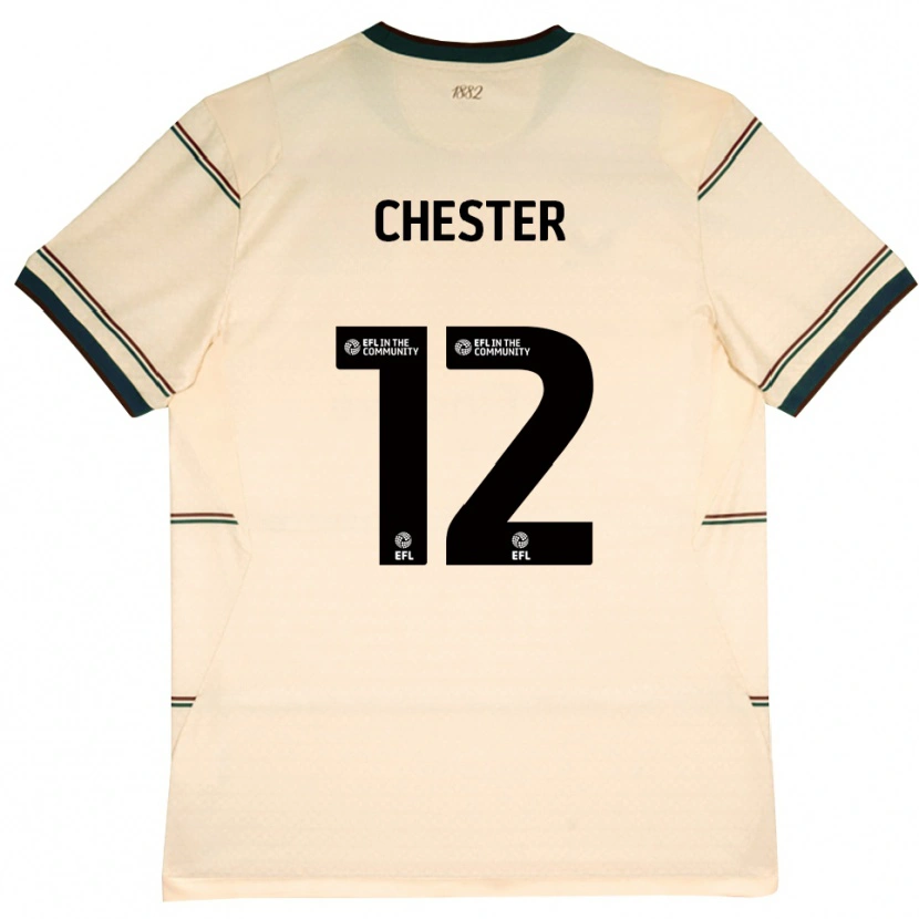 Danxen Heren Felix Chester #12 Beige Bordeaux Uitshirt Uittenue 2026/27 T-Shirt