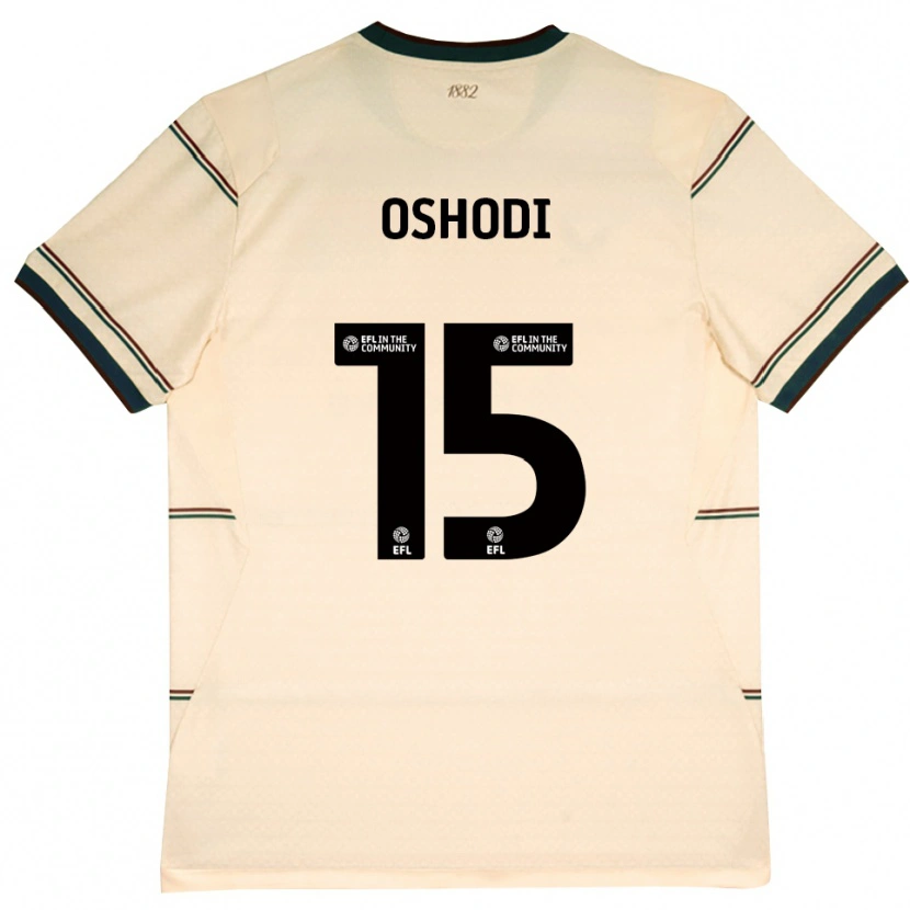 Danxen Heren Darren Oshodi #15 Beige Bordeaux Uitshirt Uittenue 2026/27 T-Shirt