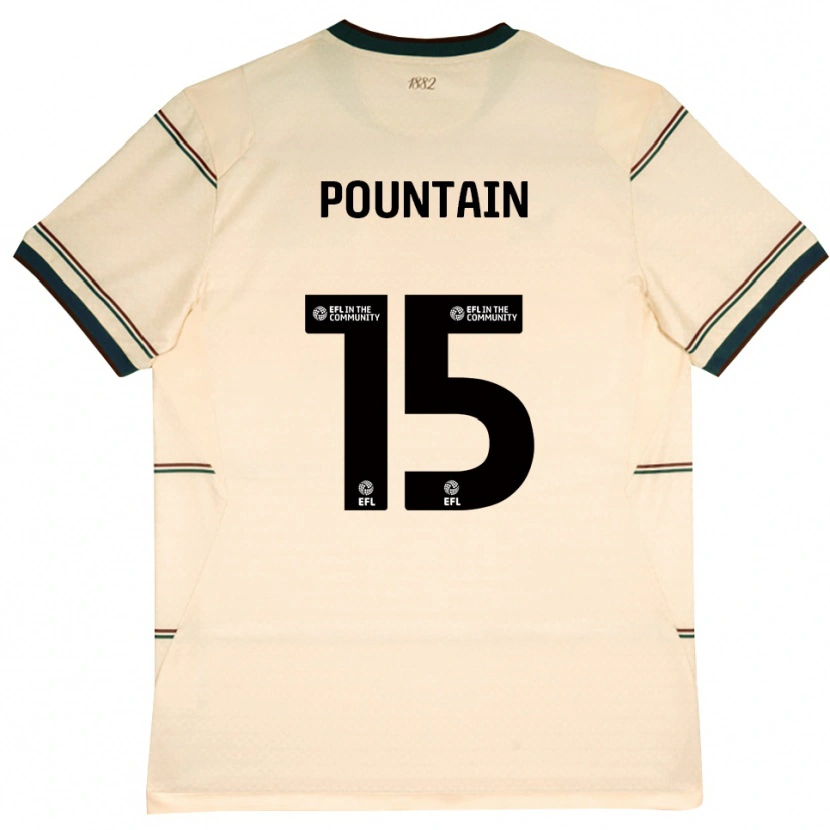Danxen Heren Nathan Pountain #15 Beige Bordeaux Uitshirt Uittenue 2026/27 T-Shirt