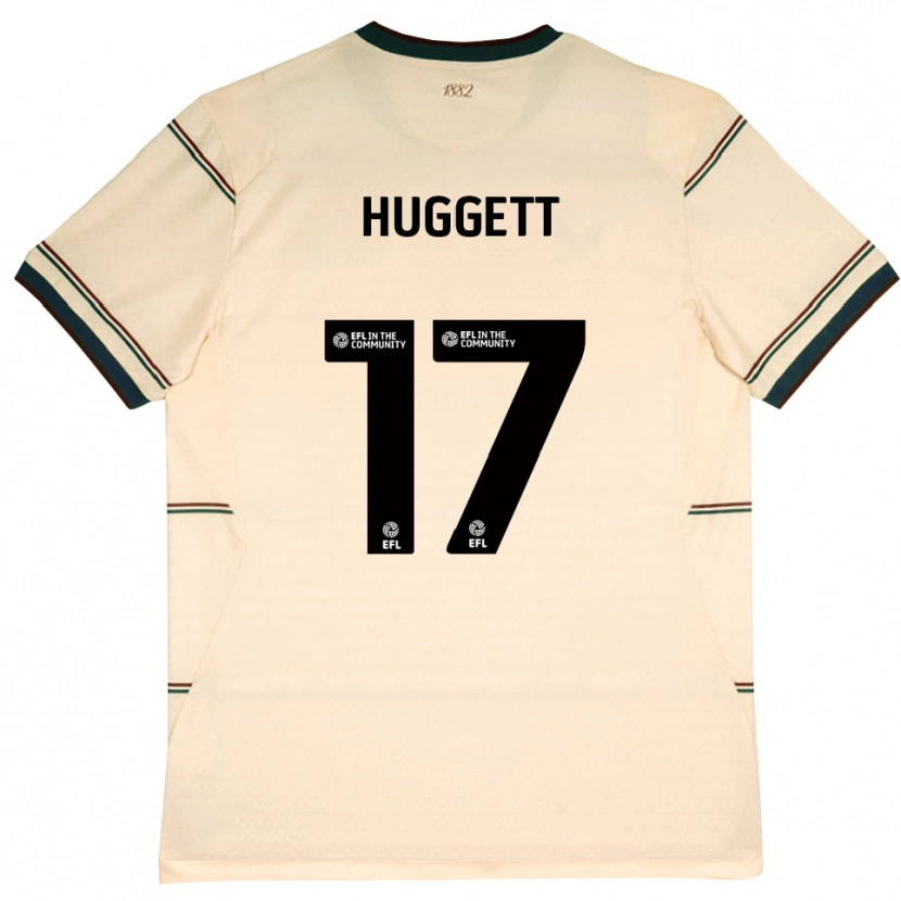 Danxen Heren Aiden Huggett #17 Beige Bordeaux Uitshirt Uittenue 2026/27 T-Shirt