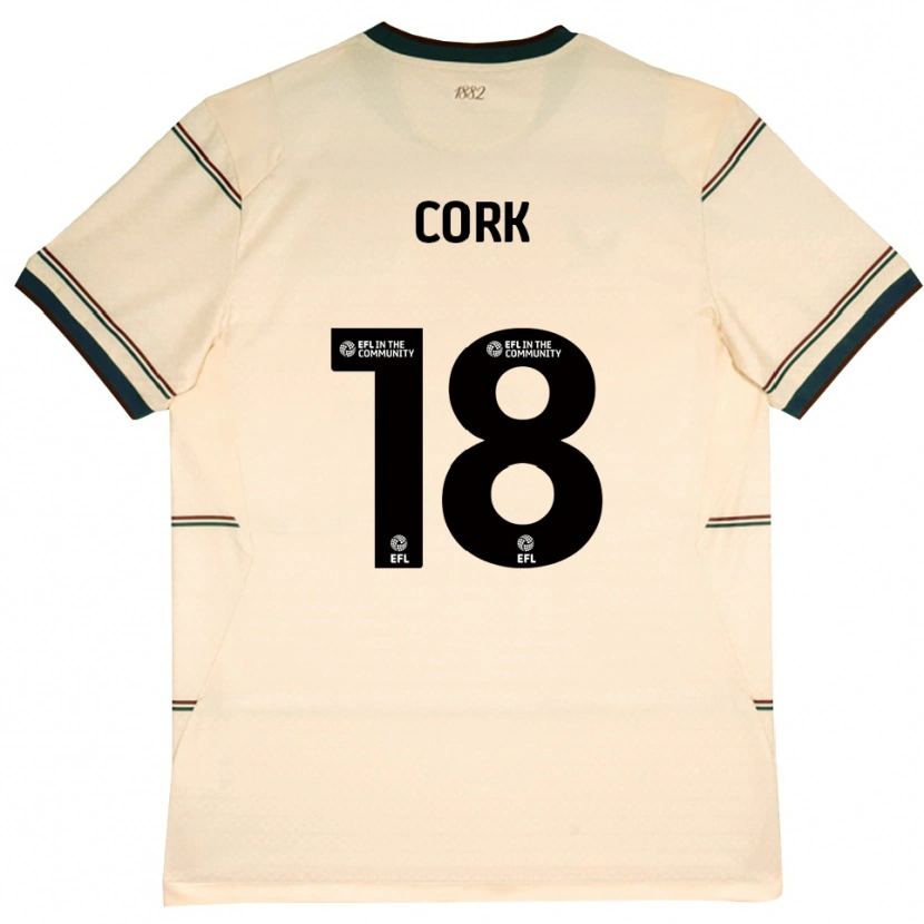 Danxen Heren Jack Cork #18 Beige Bordeaux Uitshirt Uittenue 2026/27 T-Shirt