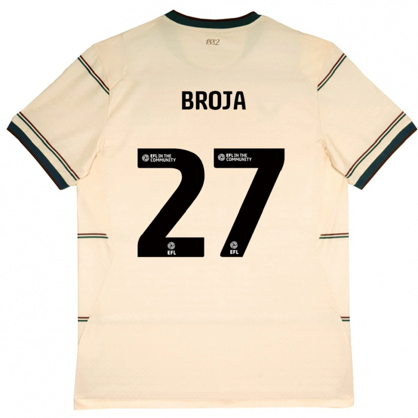 Danxen Heren Armando Broja #27 Beige Bordeaux Uitshirt Uittenue 2026/27 T-Shirt