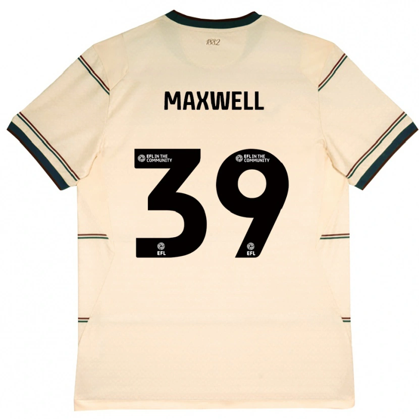 Danxen Heren Danielle Maxwell #39 Beige Bordeaux Uitshirt Uittenue 2026/27 T-Shirt