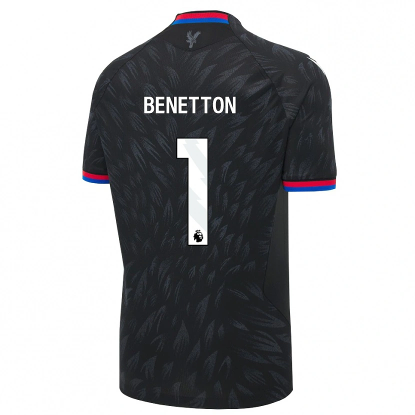 Danxen Heren Lucca Benetton #1 Zwart Blauw Rood Uitshirt Uittenue 2026/27 T-Shirt
