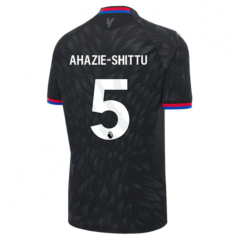 Danxen Heren Remi Ahazie-Shittu #5 Zwart Blauw Rood Uitshirt Uittenue 2026/27 T-Shirt