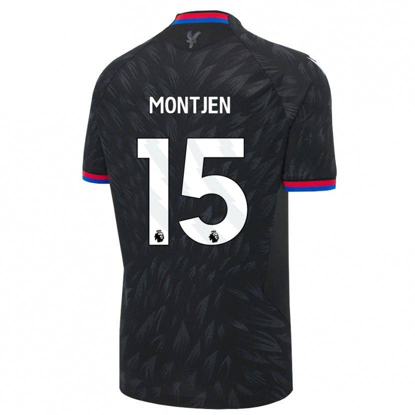 Danxen Heren David Angibeaud #15 Zwart Blauw Rood Uitshirt Uittenue 2026/27 T-Shirt