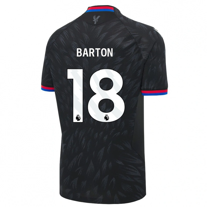 Danxen Heren Kirsty Barton #18 Zwart Blauw Rood Uitshirt Uittenue 2026/27 T-Shirt