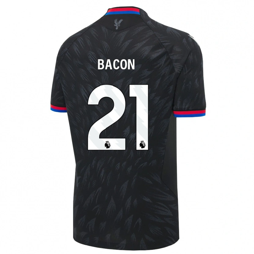 Danxen Heren Skye Bacon #21 Zwart Blauw Rood Uitshirt Uittenue 2026/27 T-Shirt