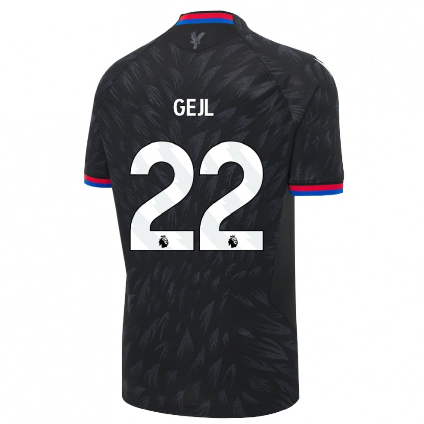 Danxen Heren Mille Gejl #22 Zwart Blauw Rood Uitshirt Uittenue 2026/27 T-Shirt