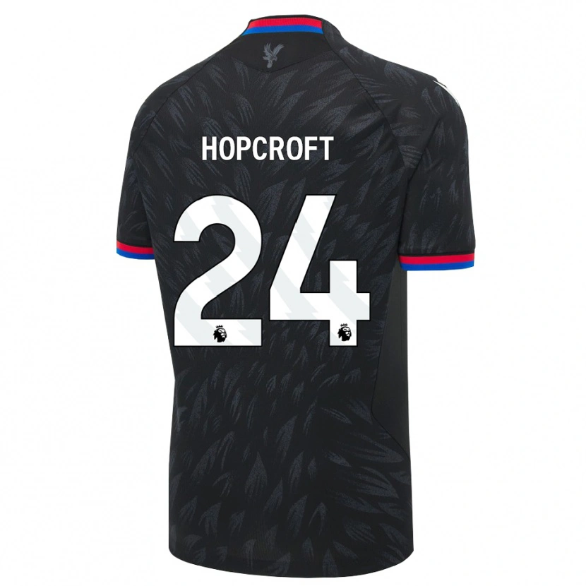 Danxen Heren Shanade Hopcroft #24 Zwart Blauw Rood Uitshirt Uittenue 2026/27 T-Shirt