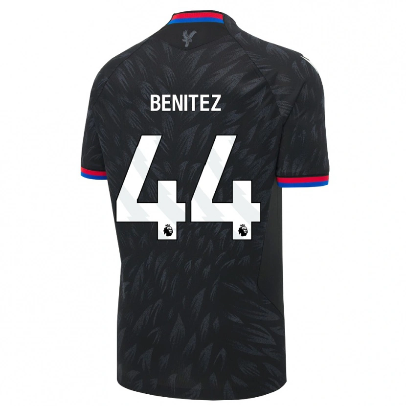 Danxen Heren Walter Benítez #44 Zwart Blauw Rood Uitshirt Uittenue 2026/27 T-Shirt