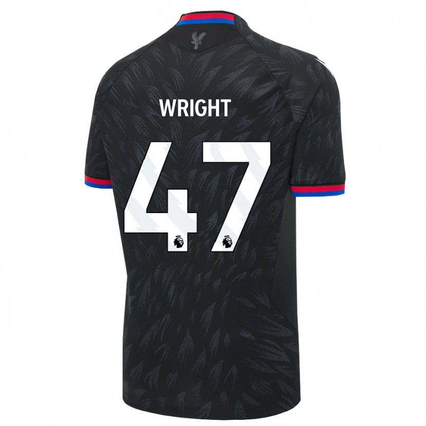Danxen Heren Annis-Clara Wright #47 Zwart Blauw Rood Uitshirt Uittenue 2026/27 T-Shirt