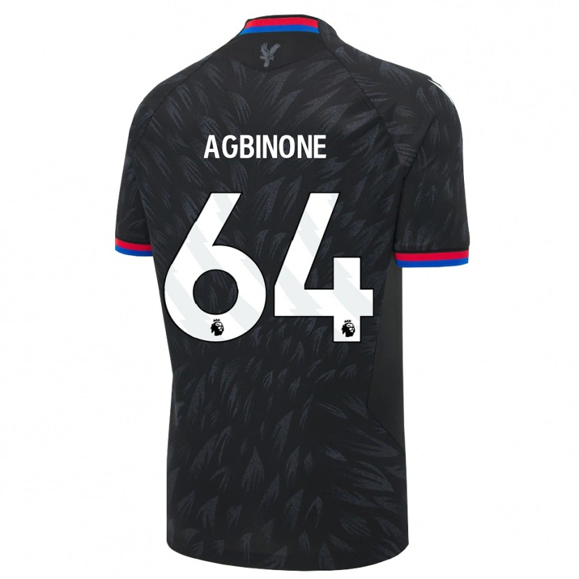 Danxen Heren Asher Agbinone #64 Zwart Blauw Rood Uitshirt Uittenue 2026/27 T-Shirt