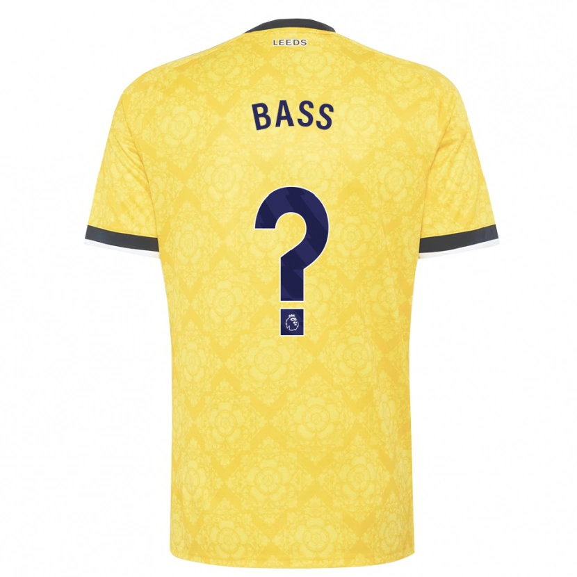 Danxen Heren Rebekah Bass #0 Geel Wit Zwart Uitshirt Uittenue 2026/27 T-Shirt