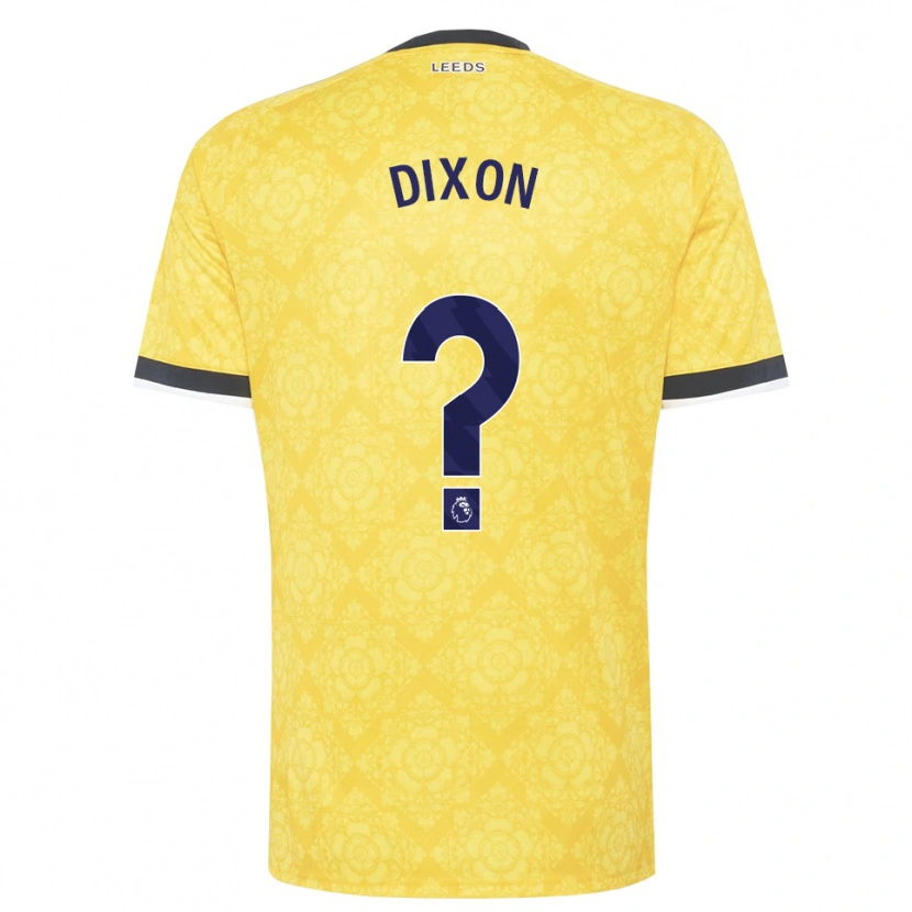 Danxen Heren Chloe Dixon #0 Geel Wit Zwart Uitshirt Uittenue 2026/27 T-Shirt