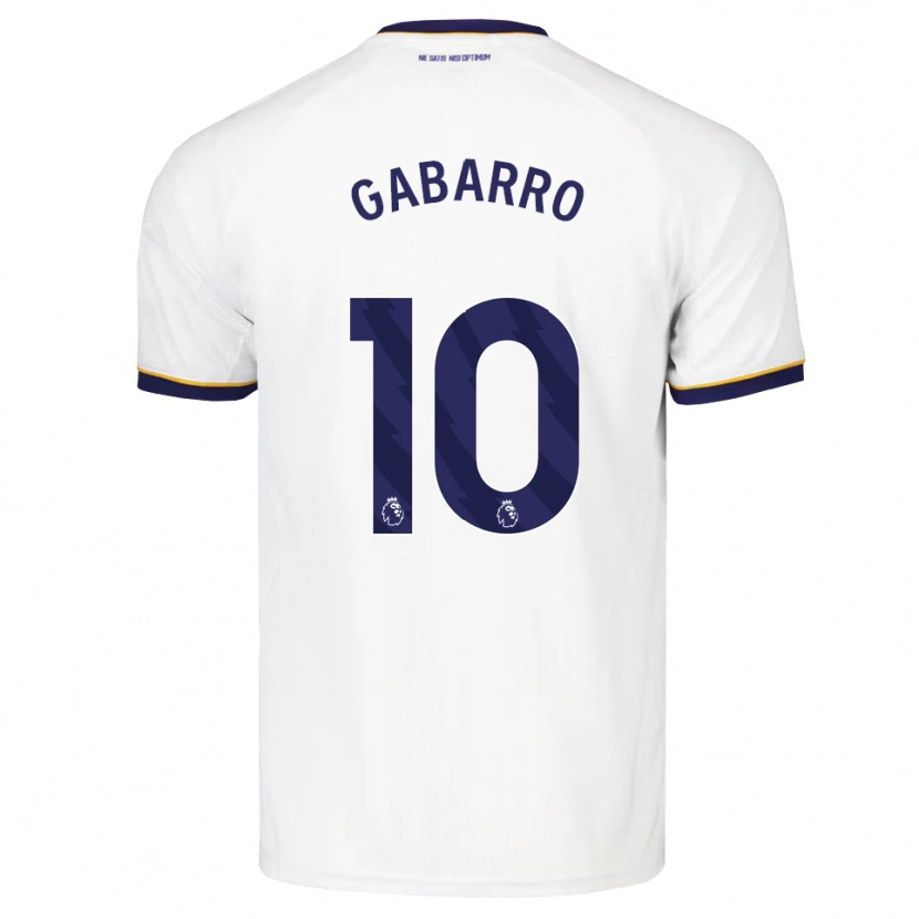 Danxen Heren Inma Gabarro #10 Middernachtblauw Wit Geel Uitshirt Uittenue 2026/27 T-Shirt