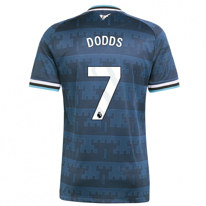 Danxen Heren Tyler Dodds #7 Geel Zwart Blauw Uitshirt Uittenue 2026/27 T-Shirt