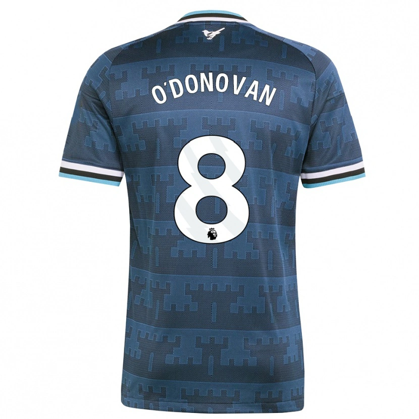 Danxen Heren Alex O'donovan #8 Geel Zwart Blauw Uitshirt Uittenue 2026/27 T-Shirt