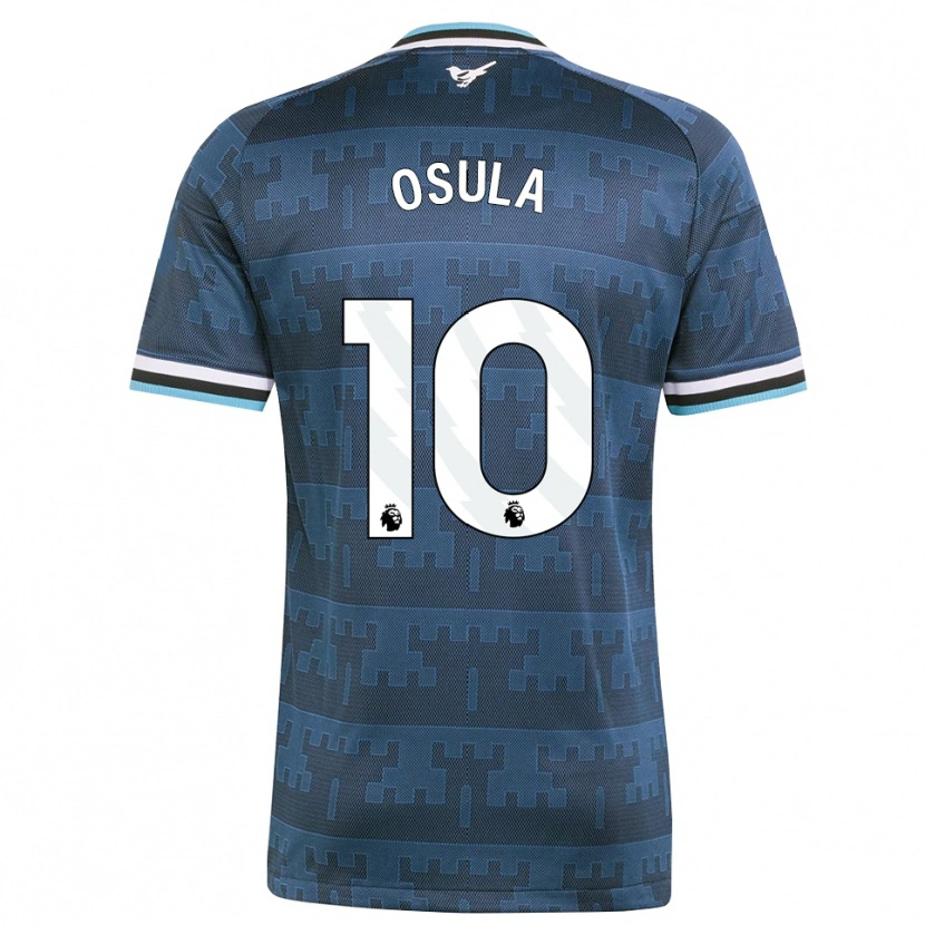 Danxen Heren William Osula #10 Geel Zwart Blauw Uitshirt Uittenue 2026/27 T-Shirt