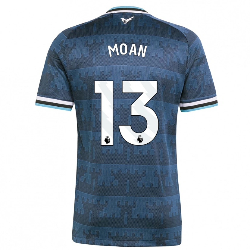 Danxen Heren Claudia Moan #13 Geel Zwart Blauw Uitshirt Uittenue 2026/27 T-Shirt