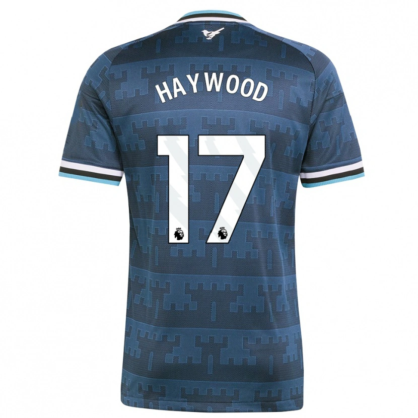 Danxen Heren Sophie Haywood #17 Geel Zwart Blauw Uitshirt Uittenue 2026/27 T-Shirt