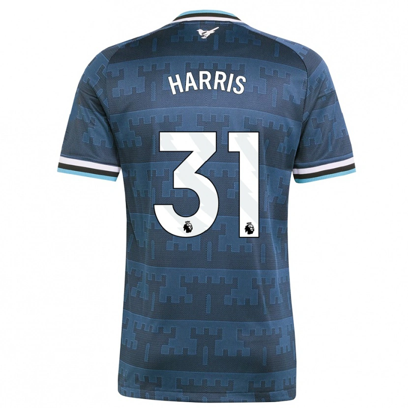 Danxen Heren Aidan Harris #31 Geel Zwart Blauw Uitshirt Uittenue 2026/27 T-Shirt