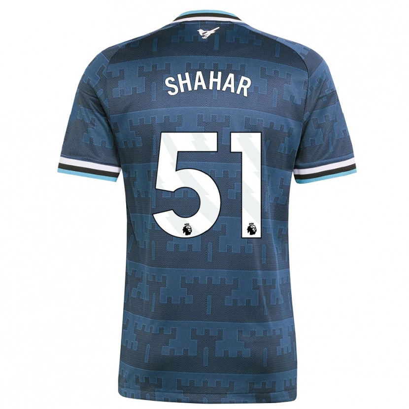 Danxen Heren Leo Shahar #51 Geel Zwart Blauw Uitshirt Uittenue 2026/27 T-Shirt