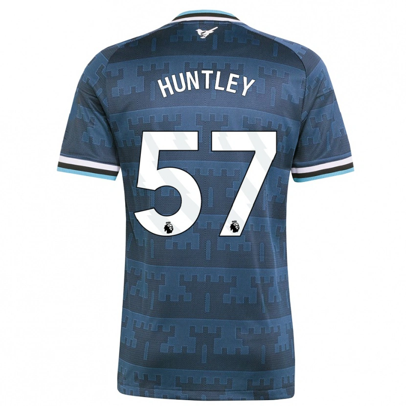 Danxen Heren James Huntley #57 Geel Zwart Blauw Uitshirt Uittenue 2026/27 T-Shirt