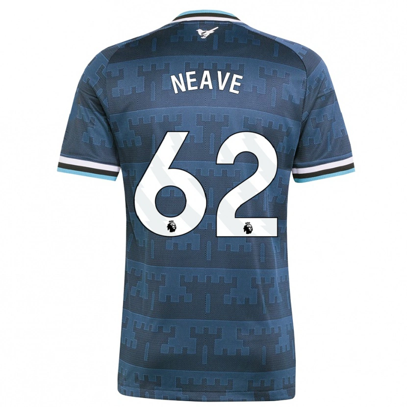 Danxen Heren Sean Neave #62 Geel Zwart Blauw Uitshirt Uittenue 2026/27 T-Shirt
