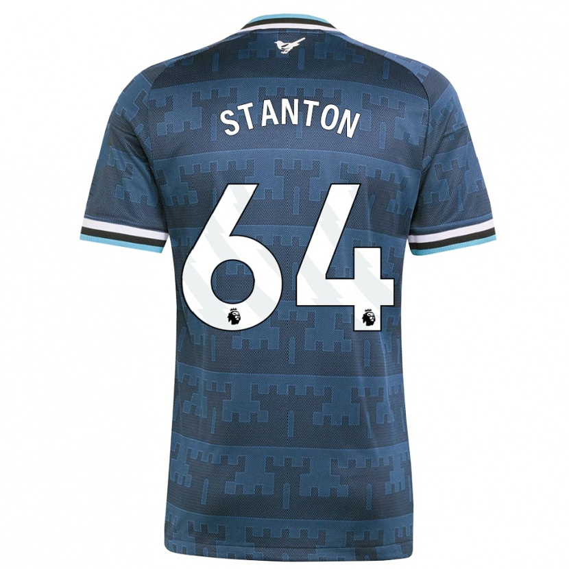Danxen Heren Ellis Stanton #64 Geel Zwart Blauw Uitshirt Uittenue 2026/27 T-Shirt