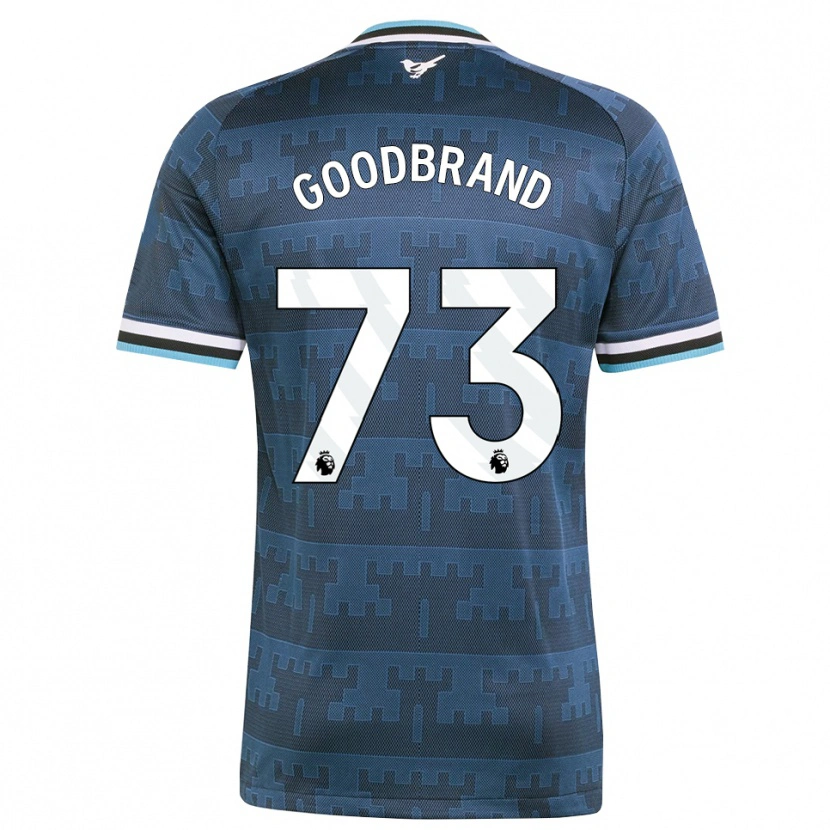 Danxen Heren Oliver Goodbrand #73 Geel Zwart Blauw Uitshirt Uittenue 2026/27 T-Shirt