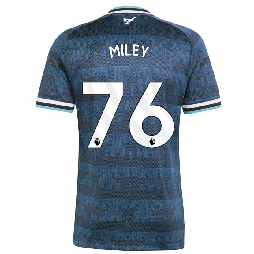 Danxen Heren Mason Miley #76 Geel Zwart Blauw Uitshirt Uittenue 2026/27 T-Shirt
