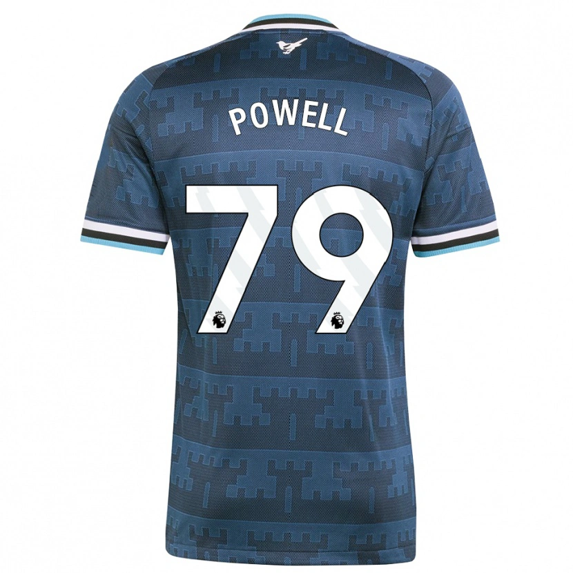 Danxen Heren Rory Powell #79 Geel Zwart Blauw Uitshirt Uittenue 2026/27 T-Shirt