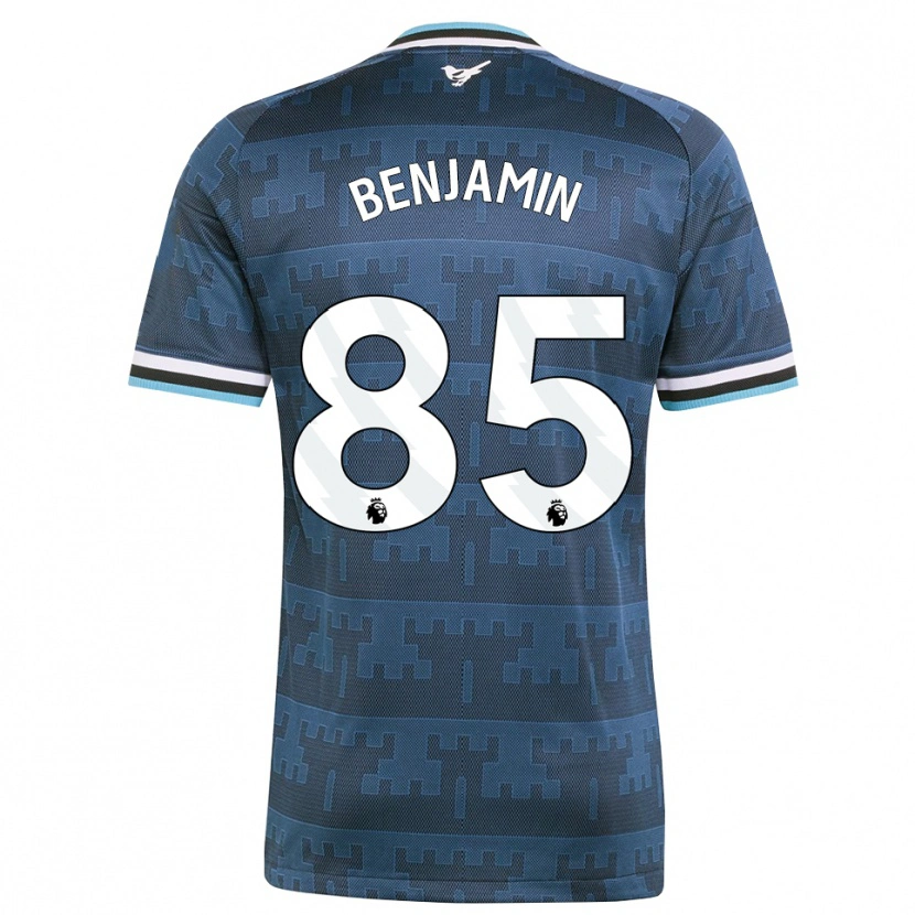 Danxen Heren Theo Benjamin #85 Geel Zwart Blauw Uitshirt Uittenue 2026/27 T-Shirt
