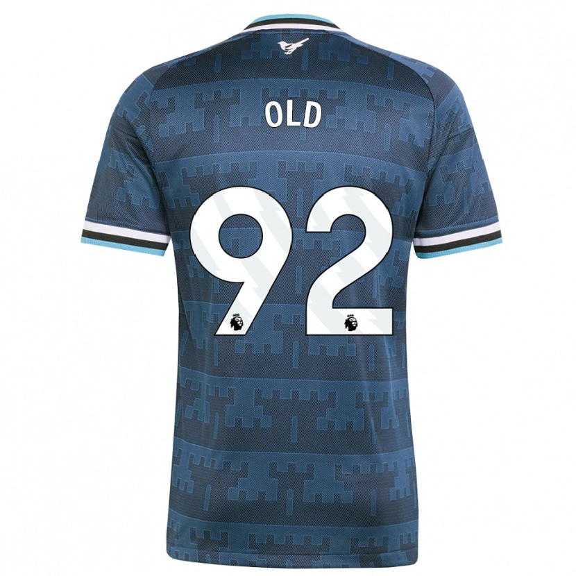 Danxen Heren Thomas Old #92 Geel Zwart Blauw Uitshirt Uittenue 2026/27 T-Shirt