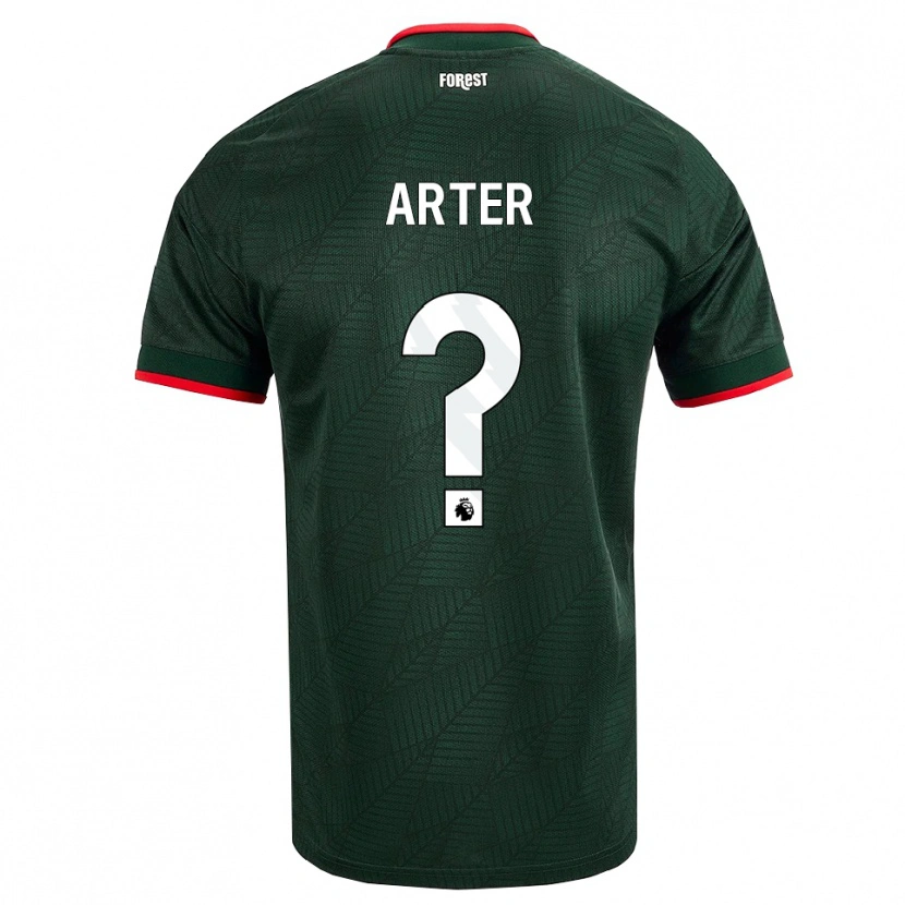 Danxen Heren Harry Arter #0 Donkergroen Rood Uitshirt Uittenue 2026/27 T-Shirt