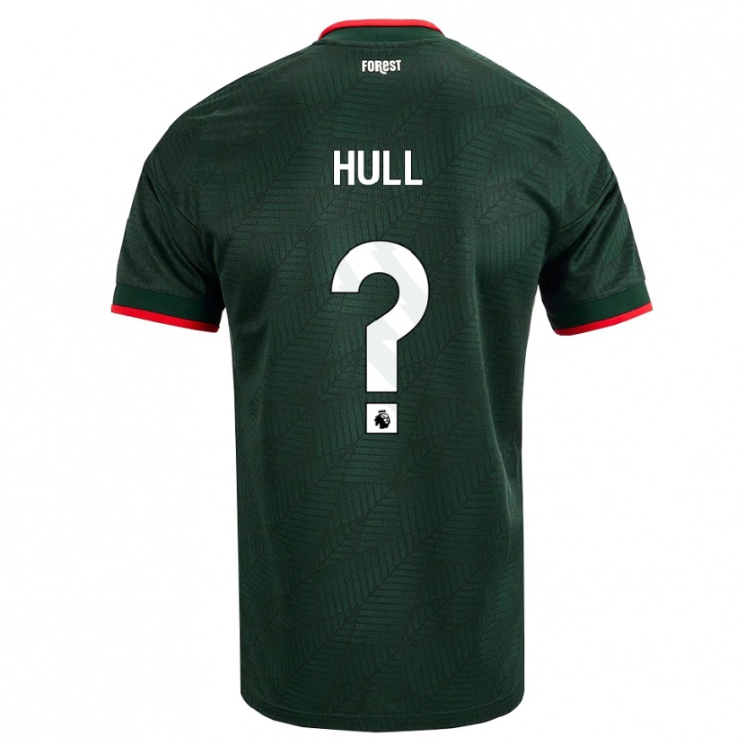 Danxen Heren Ethan Hull #0 Donkergroen Rood Uitshirt Uittenue 2026/27 T-Shirt