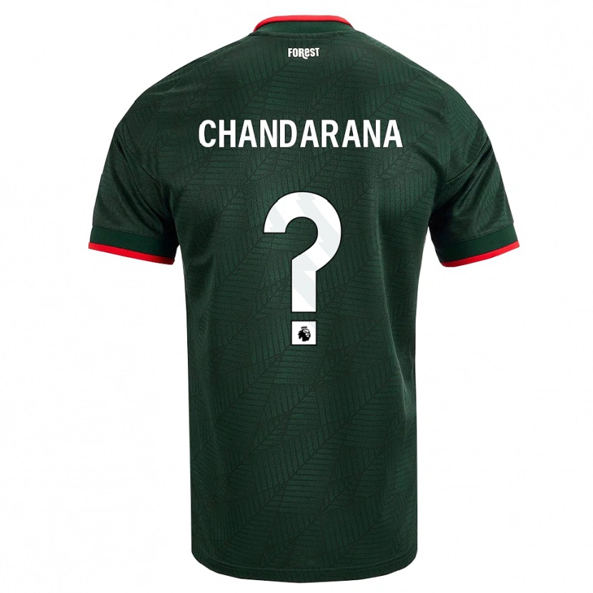 Danxen Heren Millie Chandarana #0 Donkergroen Rood Uitshirt Uittenue 2026/27 T-Shirt