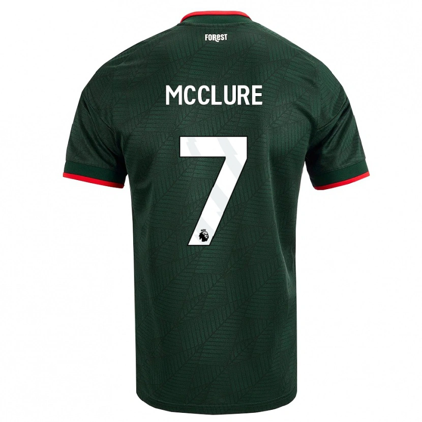 Danxen Heren Blaine Mcclure #7 Donkergroen Rood Uitshirt Uittenue 2026/27 T-Shirt