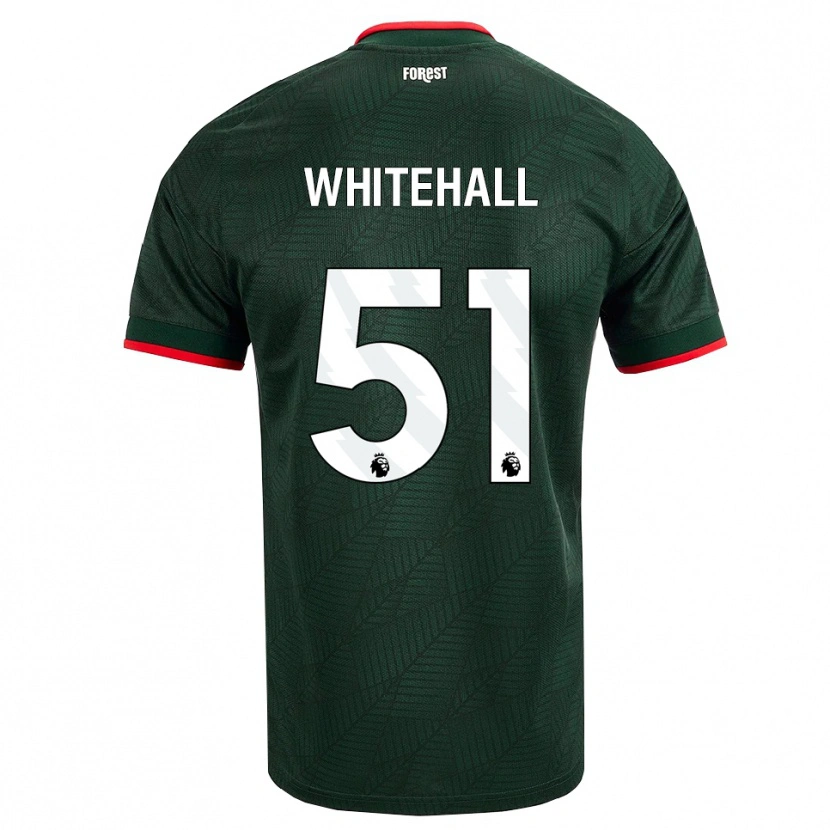 Danxen Heren Archie Whitehall #51 Donkergroen Rood Uitshirt Uittenue 2026/27 T-Shirt
