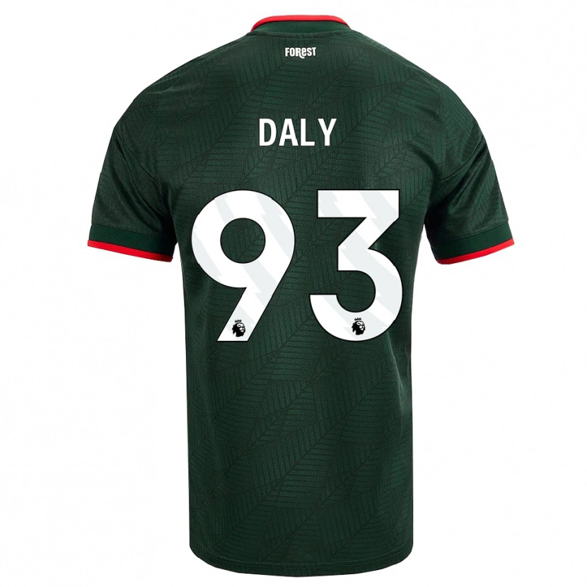 Danxen Heren Cormac Daly #93 Donkergroen Rood Uitshirt Uittenue 2026/27 T-Shirt
