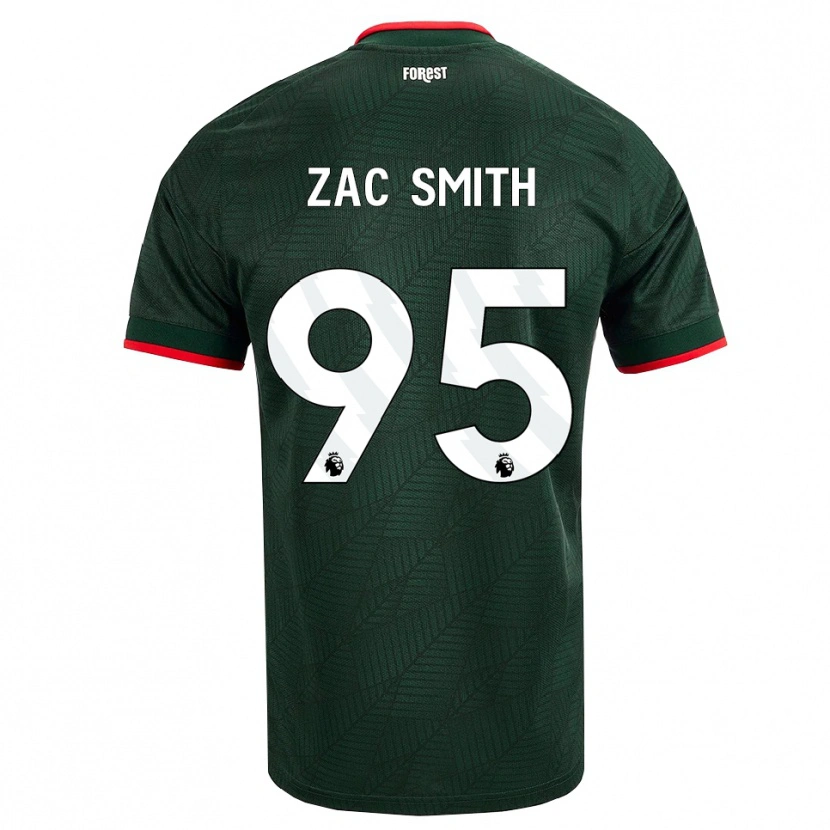 Danxen Heren Zac Smith #95 Donkergroen Rood Uitshirt Uittenue 2026/27 T-Shirt