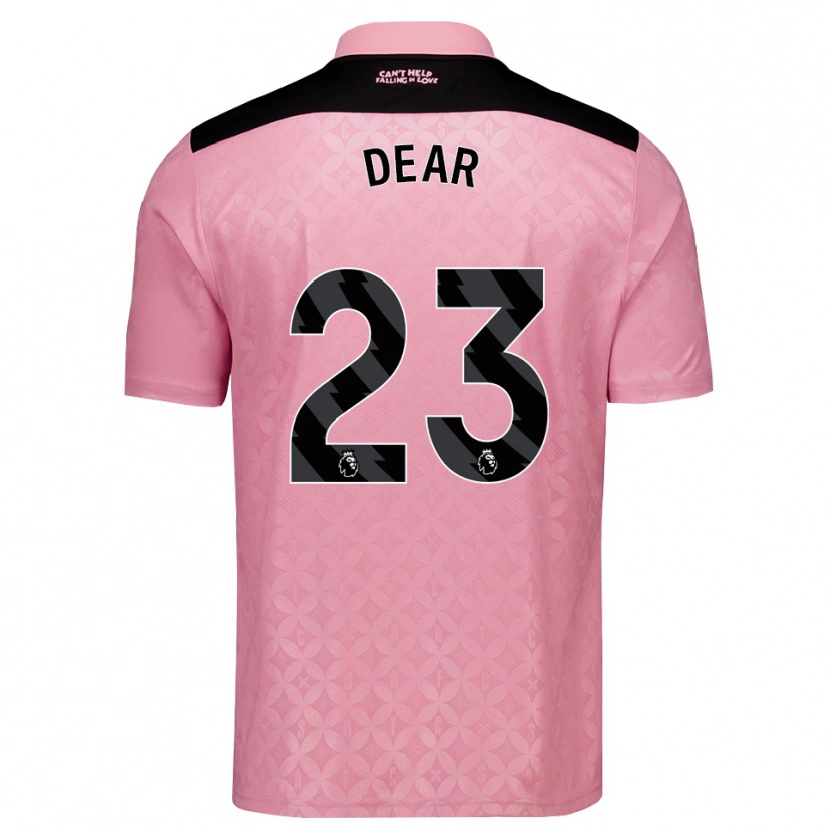 Danxen Heren Jenna Dear #23 Lichtroze Zwart Uitshirt Uittenue 2026/27 T-Shirt