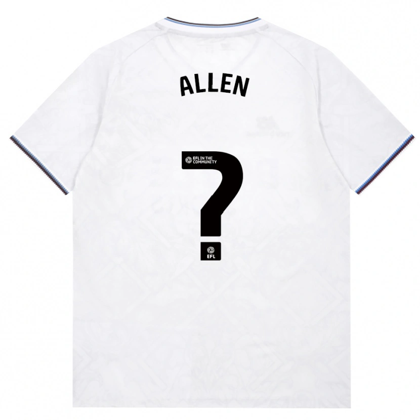 Danxen Heren Isaac Allen #0 Bordeaux Wit Uitshirt Uittenue 2026/27 T-Shirt