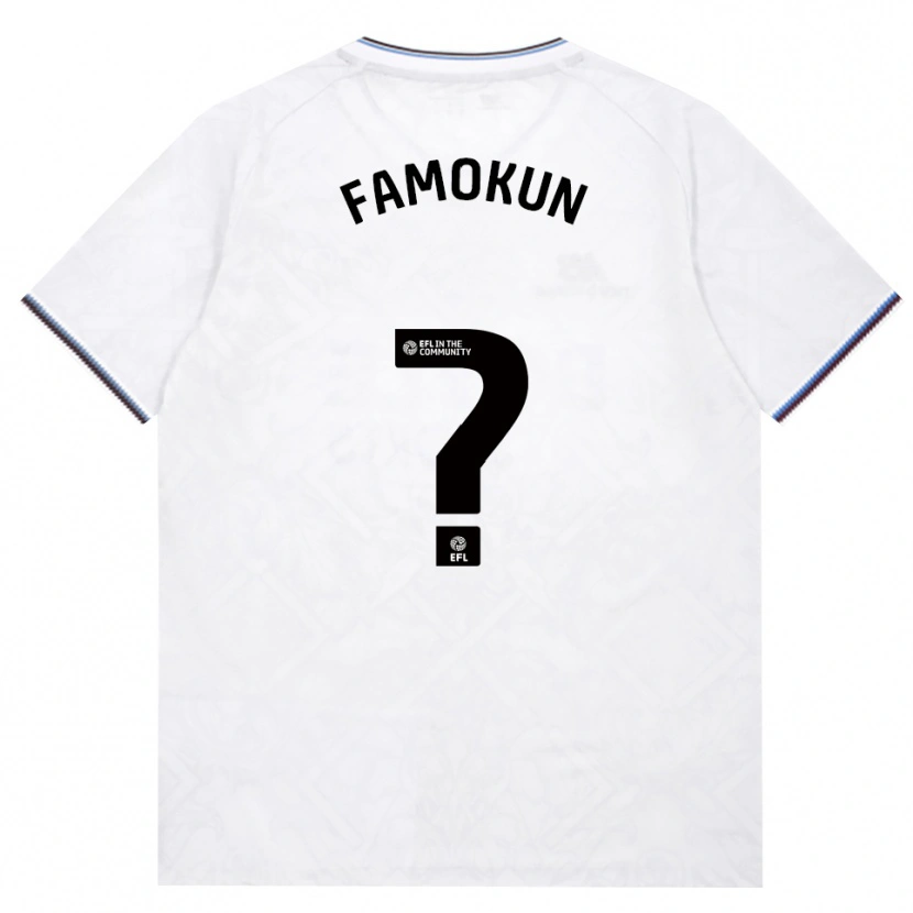 Danxen Heren Emmanuel Famokun #0 Bordeaux Wit Uitshirt Uittenue 2026/27 T-Shirt
