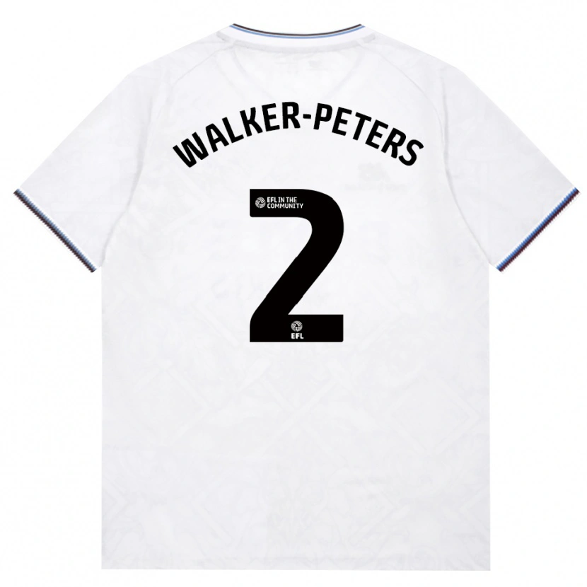 Danxen Heren Kyle Walker-Peters #2 Bordeaux Wit Uitshirt Uittenue 2026/27 T-Shirt