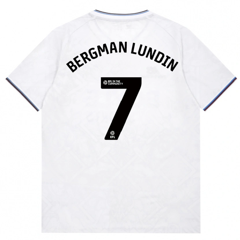 Danxen Heren Marika Bergman-Lundin #7 Bordeaux Wit Uitshirt Uittenue 2026/27 T-Shirt