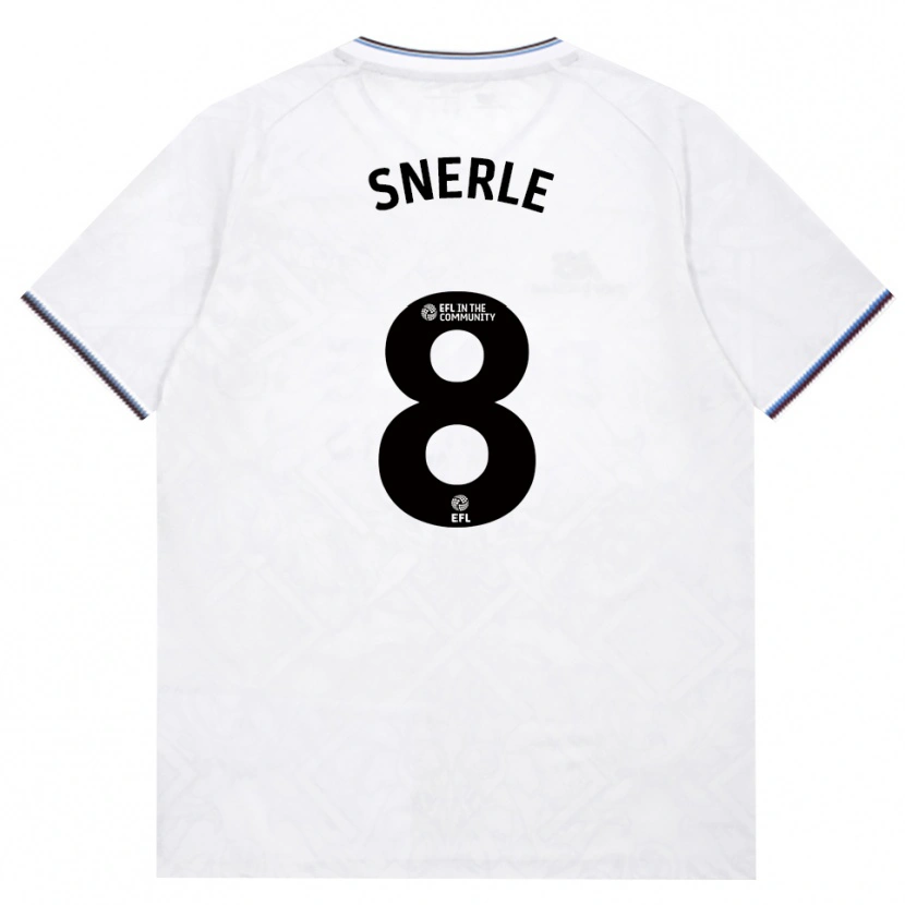 Danxen Heren Emma Snerle #8 Bordeaux Wit Uitshirt Uittenue 2026/27 T-Shirt