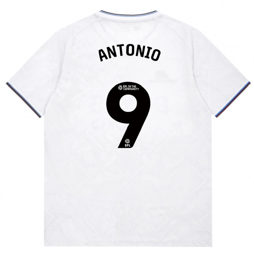 Danxen Heren Michail Antonio #9 Bordeaux Wit Uitshirt Uittenue 2026/27 T-Shirt