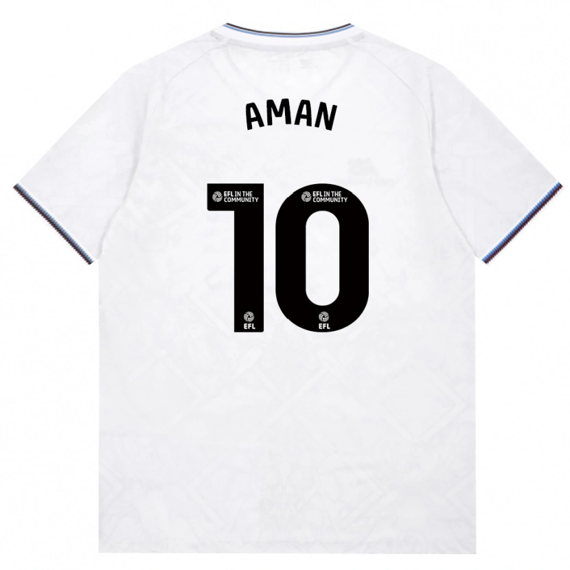 Danxen Heren Abdulkareem Aman #10 Bordeaux Wit Uitshirt Uittenue 2026/27 T-Shirt
